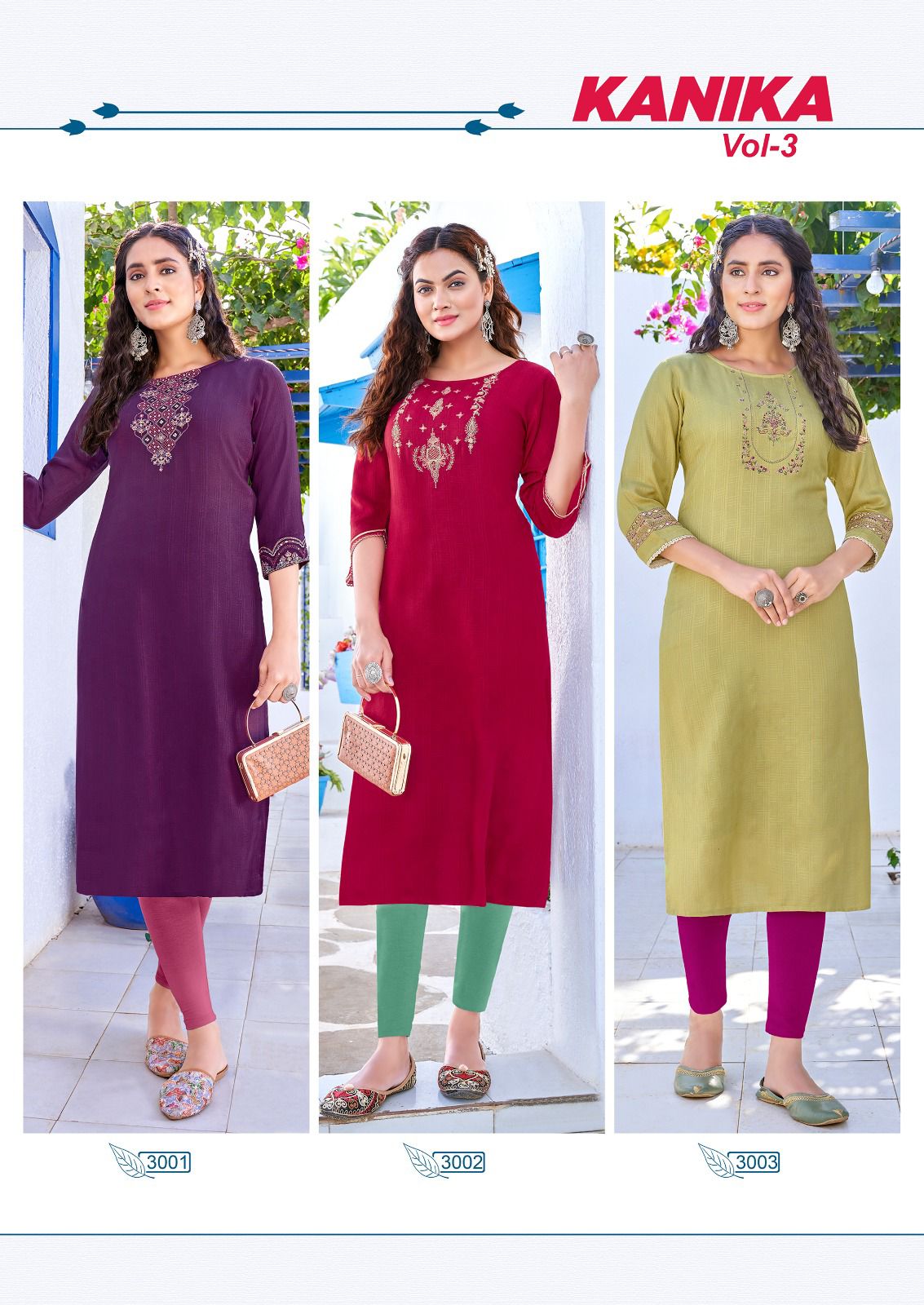 Keeloo Kanika Vol 3Ethnic Wear Wholesale Designer Kurtis Catalog